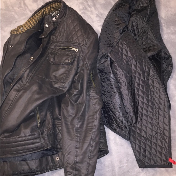 SOLD Men’s Oxford Hardy Waxed Cotton Motorcycle - Picture 7 of 8